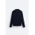 Zara Поло-рубашка с воротником из смесовой шерсти мериносов , Цвет: Синий, Размер: M (US M), изображение 7