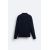 Zara Поло-рубашка с воротником из смесовой шерсти мериносов , Цвет: Синий, Размер: M (US M), изображение 8