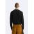 Zara Поло с длинными рукавами из смеси мериновой шерсти , Цвет: Черный, Размер: M (US M), изображение 3