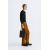 Zara Поло с длинными рукавами из смеси мериновой шерсти , Цвет: Черный, Размер: M (US M), изображение 4