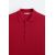 Zara Сохранить section_separator oversize knit polo shirt , Цвет: Красный, Размер: M (US M), изображение 10