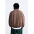 Zara Поло-рубашка с вышитым лозунгом , Цвет: Коричневый, Размер: S-M (US S-M), изображение 3