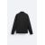 Zara Поло-рубашка с молнией , Цвет: Черный, Размер: S (US S), изображение 8