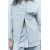 Zara Рубашка из 100% хлопка, Цвет: Серый, Размер: XS-S, изображение 2