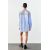 Zara Рубашка из поплина с контрастными полосками , Цвет: С принтом, Размер: XS, изображение 5