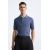 Zara Рубашка-поло из ребристого трикотажа , Цвет: Синий, Размер: M (US M), изображение 7
