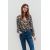 Zara Полупрозрачная блузка с цветочным принтом , Цвет: multicolor, Размер: M, изображение 2