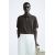 Zara Поло-рубашка с текстурным вязанием , Цвет: Коричневый, Размер: M (US M), изображение 6