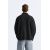 Zara Рубашка с текстурным узором , Цвет: Серый, Размер: S (US S), изображение 3