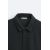 Zara Рубашка с текстурным узором , Цвет: Серый, Размер: S (US S), изображение 9