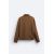 Zara Рубашка поло с текстурой , Цвет: Коричневый, Размер: S (US S), изображение 9
