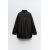 Zara Водоотталкивающая утепленная рубашка-кардиган , Цвет: Черный, Размер: L, изображение 3