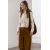 Zara Рубашка с отложным воротником из вискозы 100%, Цвет: Бежевый, Размер: XS, изображение 4