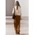 Zara Рубашка с отложным воротником из вискозы 100%, Цвет: Бежевый, Размер: XS, изображение 5