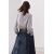Zara Блузка со сборками из коллекции zara woman, Цвет: Серый, Размер: S, изображение 4