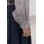 Zara Блузка со сборками из коллекции zara woman, Цвет: Серый, Размер: S, изображение 5