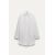 Zara Широкая длинная рубашка с воротником из чистого хлопка. длинные рукава с пуговицами на манжетах. асимметричный подол. застежка на пуговицы спереди.  zw collection long poplin shirt , Цвет: Белый, Размер: S, изображение 6