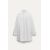 Zara Широкая длинная рубашка с воротником из чистого хлопка. длинные рукава с пуговицами на манжетах. асимметричный подол. застежка на пуговицы спереди.  zw collection long poplin shirt , Цвет: Белый, Размер: S, изображение 7