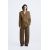 Zara Сохраненный  belted cotton - hemp trousers , Цвет: Коричневый, Размер: S