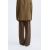 Zara Сохраненный  belted cotton - hemp trousers , Цвет: Коричневый, Размер: S, изображение 3