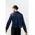 Zara Рубашка из шелка с отрезанным низом , Цвет: Синий, Размер: XS, изображение 4