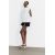 Zara Футболка со свободным круглым вырезом, короткими рукавами и декоративным аппликей из поплина, Цвет: Белый, Размер: S
