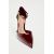 Zara Туфли на каблуке с лодыжками , Цвет: Красный, Размер: 35, изображение 8