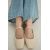 Zara Балетки из кожи , Цвет: Бежевый, Размер: 35