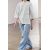 Zara Оверсайз хлопковая футболка , Цвет: Серый, Размер: XS, изображение 2