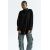 Zara Рубашка oversize из габардиновой ткани , Цвет: Черный, Размер: XS, изображение 2