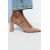 Zara Туфли на плоском каблуке в стиле мэри джейн из искусственной лаковой кожи, Цвет: Бежевый, Размер: 35, изображение 3