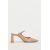 Zara Туфли на плоском каблуке в стиле мэри джейн из искусственной лаковой кожи, Цвет: Бежевый, Размер: 35, изображение 4