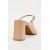 Zara Туфли на плоском каблуке в стиле мэри джейн из искусственной лаковой кожи, Цвет: Бежевый, Размер: 35, изображение 7