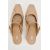 Zara Туфли на плоском каблуке в стиле мэри джейн из искусственной лаковой кожи, Цвет: Бежевый, Размер: 35, изображение 8
