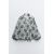 Zara Рубашка с принтом и металлической нитью , Цвет: multicolor, Размер: XS, изображение 3