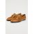 Zara Туфли из разделенной кожи с деталями цепи , Цвет: Коричневый, Размер: 39, изображение 2