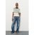 Zara Футболка с контрастными полосками , Цвет: С принтом, Размер: S