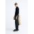 Zara Текстурированные комфортные брюки , Цвет: Синий, Размер: EU 36 (US 29), изображение 4