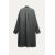 Zara Заголовок: рубашка "oversize" из коллекции zara woman
свободно-сидящая рубашка с воротником, Цвет: Серый, Размер: M-L, изображение 6