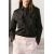 Zara Рубашка zw collection из поплина с карманами , Цвет: Черный, Размер: XS, изображение 2