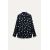 Zara Рубашка с воротником из 100% вискозы. длинные манжеты на рукавах. контрастная печать. асимметричный подол. застежка на пуговицы спереди. коллекция zw slim fit printed shirt , Цвет: С принтом, Размер: XS, изображение 8