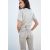 Zara Хлопковая футболка со средним весом, обычной посадкой, круглым вырезом, обычной длиной и короткими рукавами, Цвет: Серый, Размер: M, изображение 3