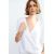 Zara Футболка из хлопковой ткани, Цвет: Белый, Размер: S, изображение 2
