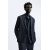 Zara Брюки с высокой посадкой и резинкой для комфорта, Цвет: Синий, Размер: S, изображение 5