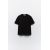 Zara Футболка из тяжелого хлопка, Цвет: Черный, Размер: L, изображение 5