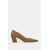 Zara Туфли на блочном каблуке из кожи, Цвет: Коричневый, Размер: 35, изображение 3