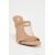 Zara Сохраняйте  mesh heeled mules , Цвет: Бежевый, Размер: 35, изображение 4