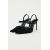 Zara Туфли на высоком каблуке из сетчатой ткани, Цвет: Черный, Размер: 35, изображение 4