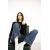 Zara Топ из полупрозрачного хлопкового креп-ткани, Цвет: Черный, Размер: S, изображение 4
