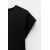 Zara Футболка из 100% хлопка, Цвет: Черный, Размер: S, изображение 7